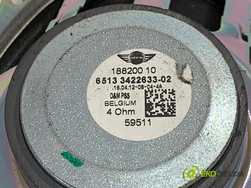 MINI R56 liftback 2012 55 kW One 1598 reproduktory 3422633