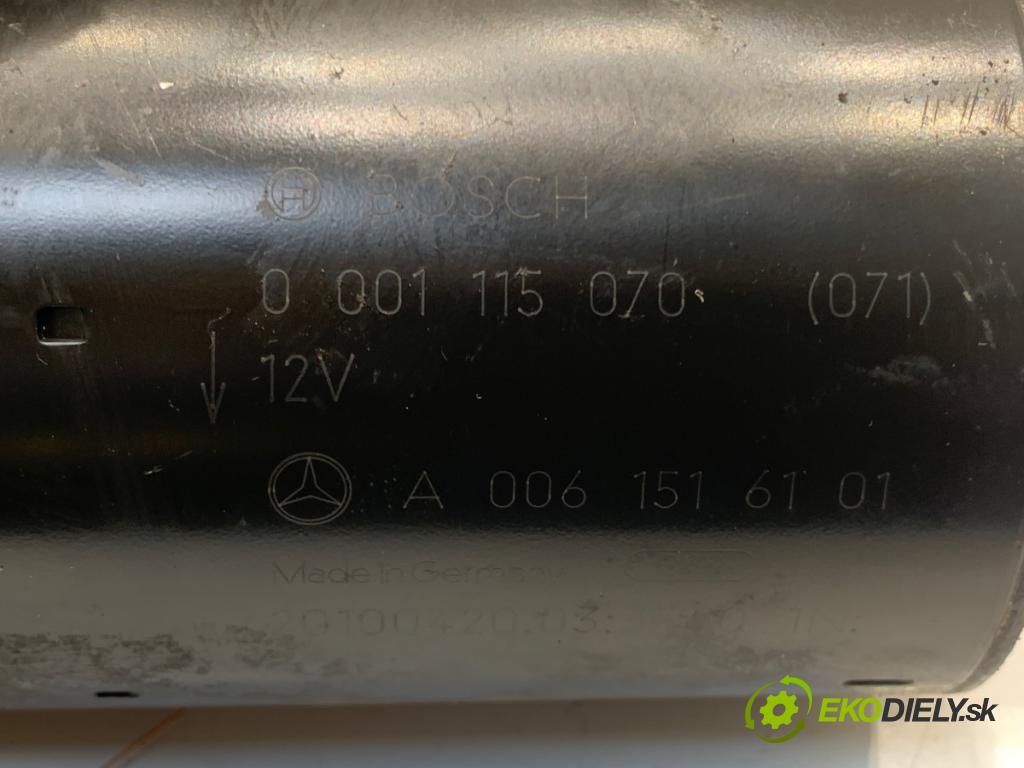 MERCEDES-BENZ W212 sedan 2010 150 kW E 300 CDI (212.020) 2987 startér A0061516101 (Startér)