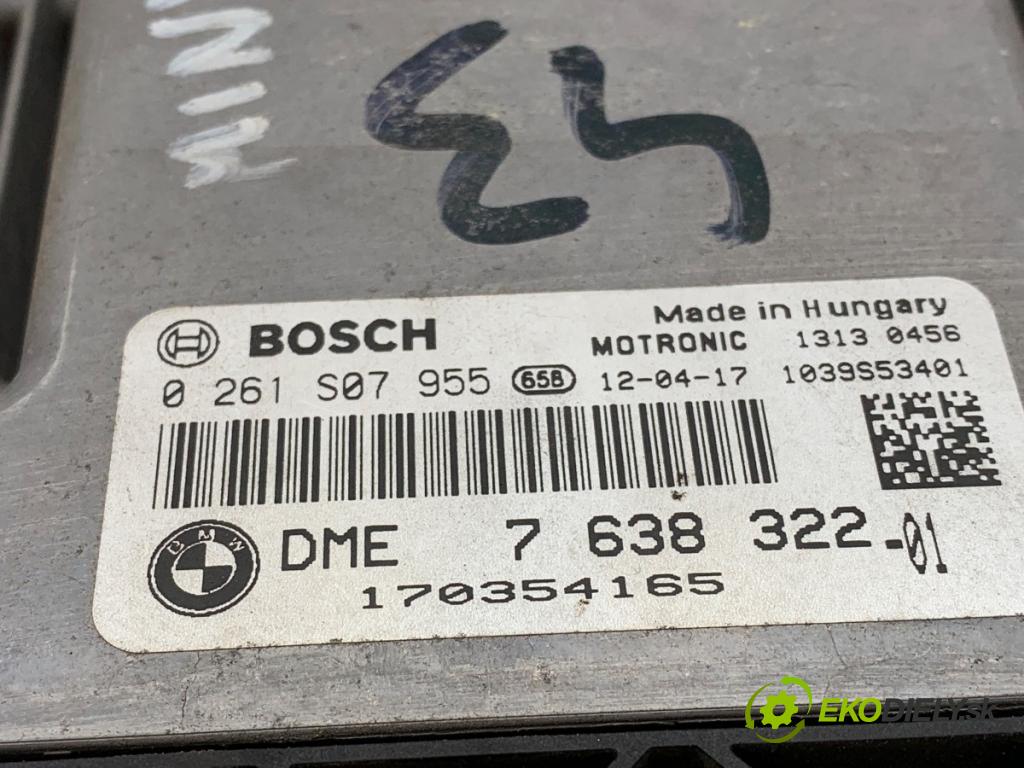 MINI R56 liftback 2012 55 kW One 1598 riadiaca jednotka Motor 7638322 (Riadiaca jednotka)