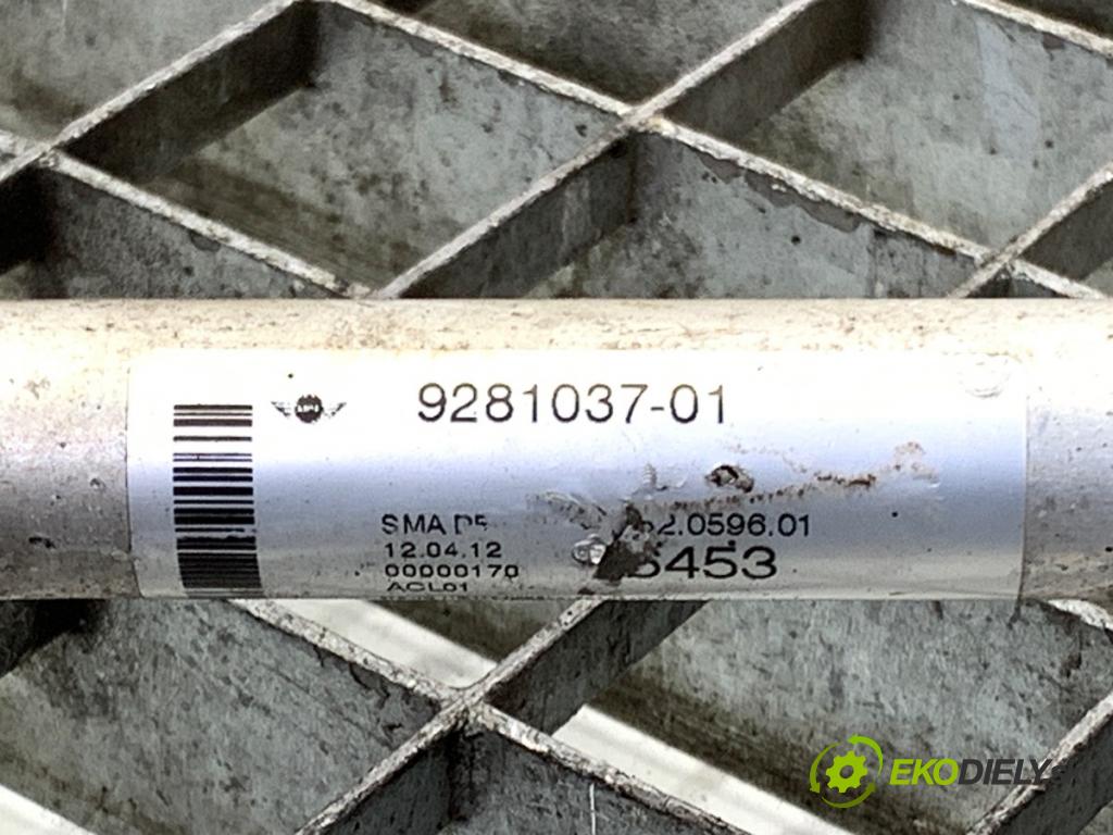 MINI R56 liftback 2012 55 kW One 1598 rúrka klimatizácie 9281037 (Rúrka klimatizácie)