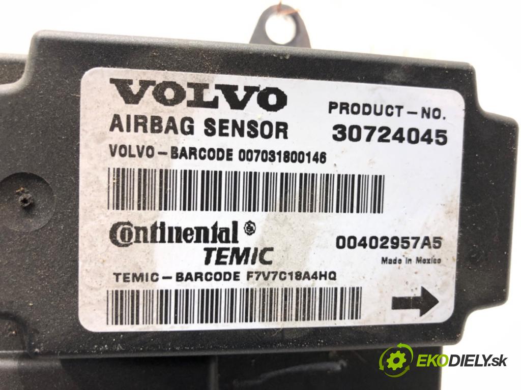 VOLVO C30 liftback 2007 100 kW 2.0 D 1998 senzor airbag 30724045 (Snímač)