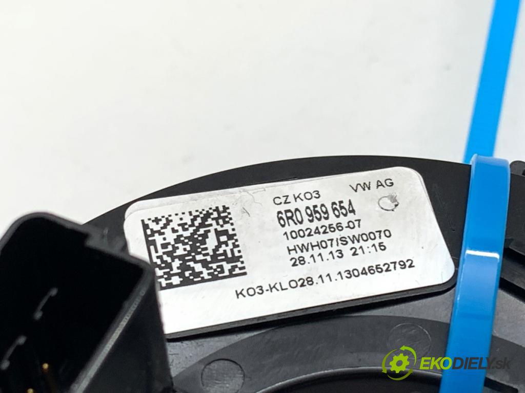 VW POLO V liftback 2013 44 kW 1.2 1198 kroužek slimák airbag 6R0959654 (Airbag)
