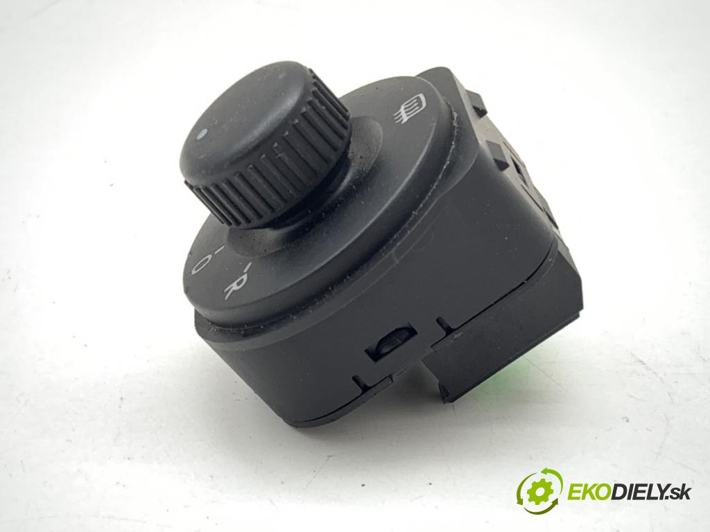 VW POLO V liftback 2013 44 kW 1.2 1198 přepínač nastavení zpětných zrcátek 6R1959565F (Páčky pod volantem)