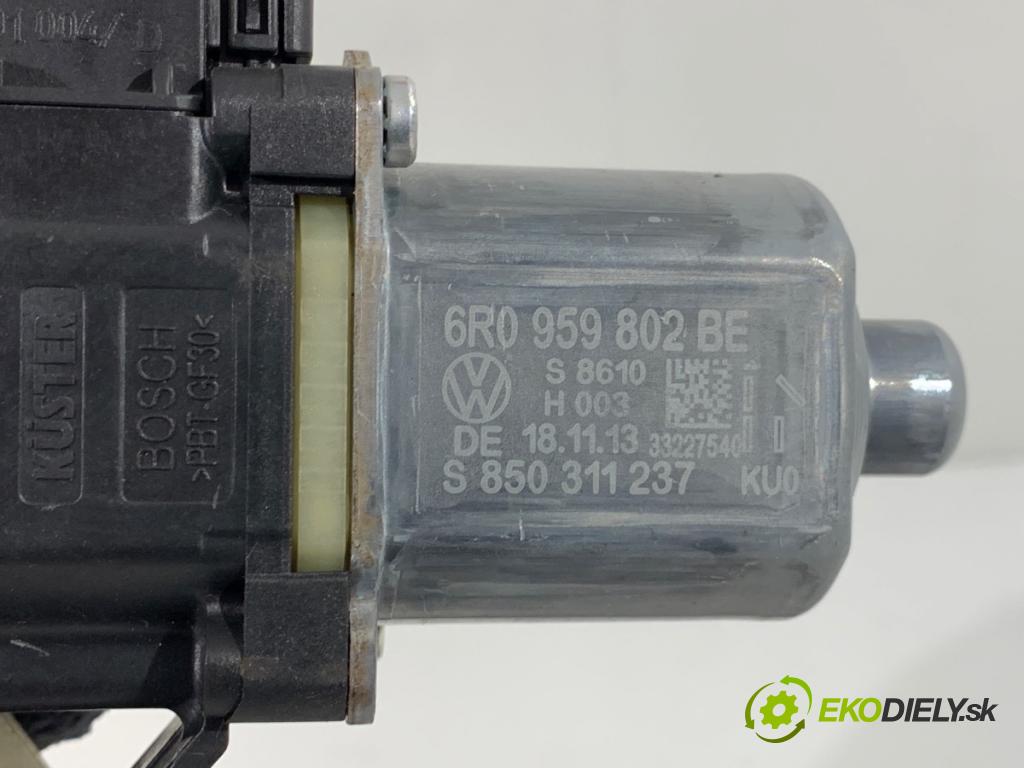 VW POLO V liftback 2013 44 kW 1.2 1198 Mechanizmus okna pravy predný 6R0959802BE