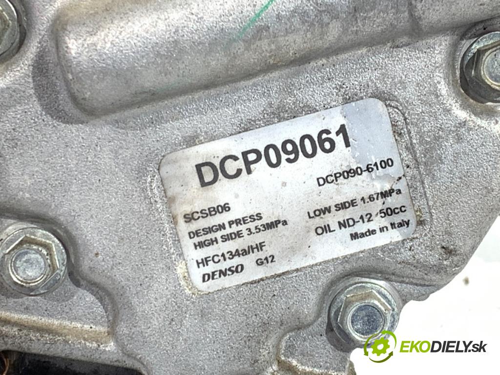 FIAT BRAVO II liftback 2009 66 kW 1.4 (198AXA1B) 1368 Kompresor klimatizácie DCP09061 (Kompresor klimatizácie)