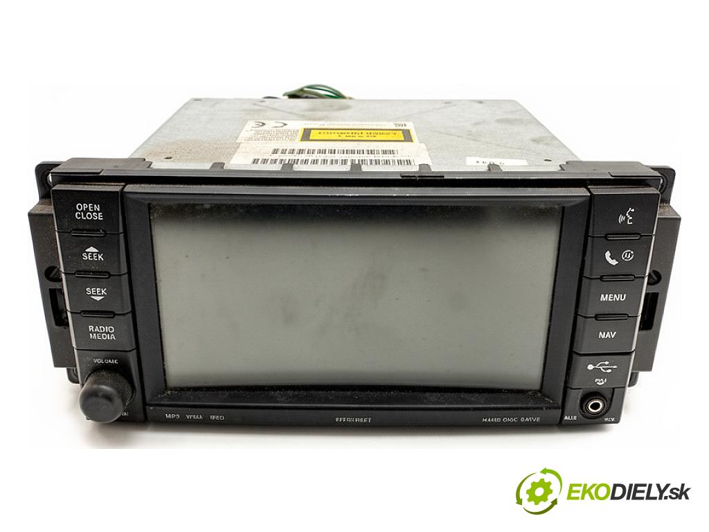 DODGE NITRO SUV 2007 130 kW 2.8 CRD 4WD 2777 RADIO P05064082AG (Audio zariadenie)
