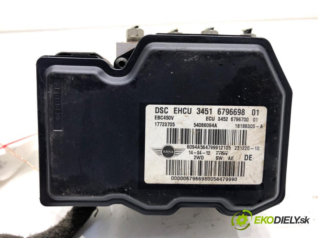 MINI R56 liftback 2012 55 kW One 1598 Pumpa ABS 6796698 (Pumpa ABS)