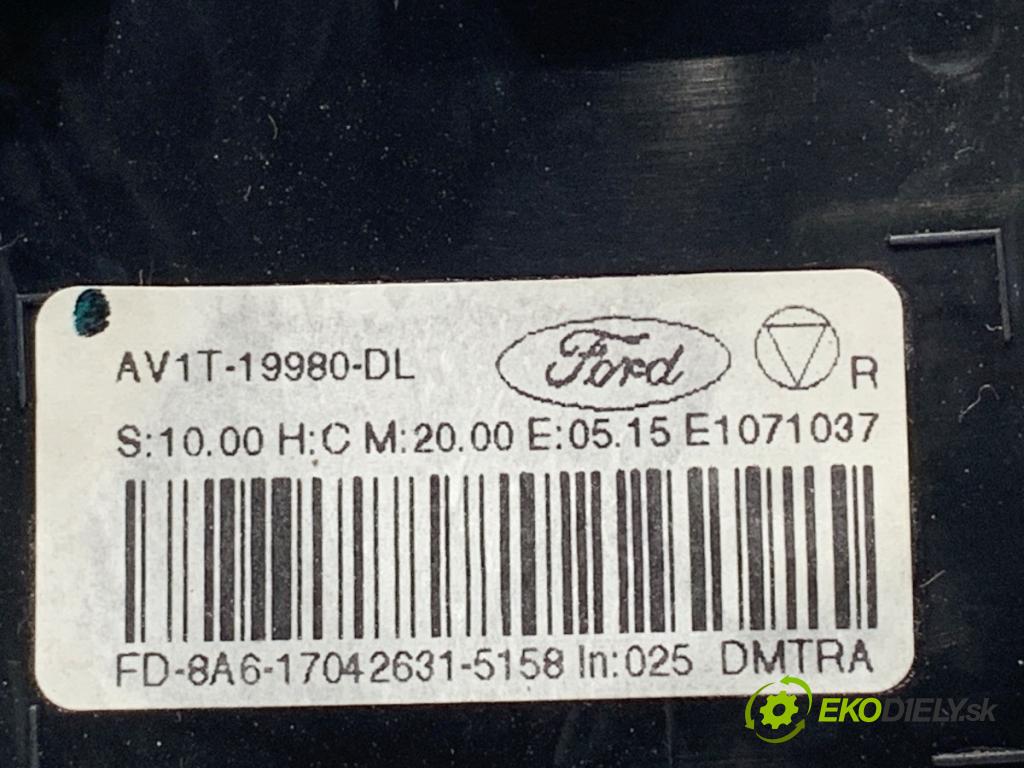 FORD B-MAX nadwozie wielkoprzestrzenne (MPV) 2017 74 kW 1.0 EcoBoost 998 Panel ovládaní topení AV1T-19980-DL (Páčky pod volantem)