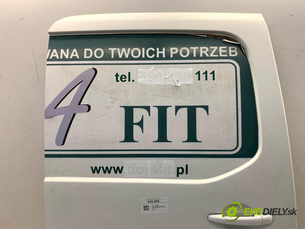 CITROEN BERLINGO II Nadwozie pełne/minivan 2015 66 kW 1.6 HDi 90 16V 1560 Dvere posuvné pravy zad