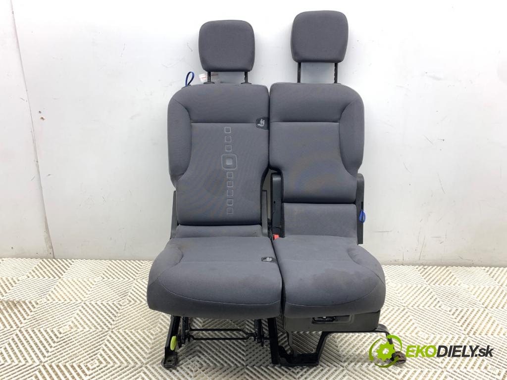 CITROEN BERLINGO II Nadwozie pełne/minivan 2015 66 kW 1.6 HDi 90 16V 1560 Sedadlo pravy predný DVOJNÁSOBEK: 