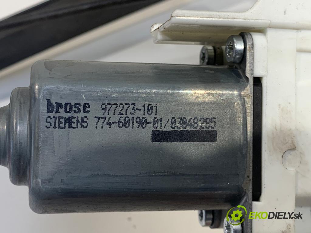 AUDI A6 C6 sedan 2008 125 kW 2.0 TFSI 1984 mechanismus okna levý přední část 4F0959801D