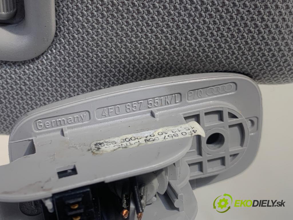 AUDI A6 C6 sedan 2008 125 kW 2.0 TFSI 1984 clona sluneční levý