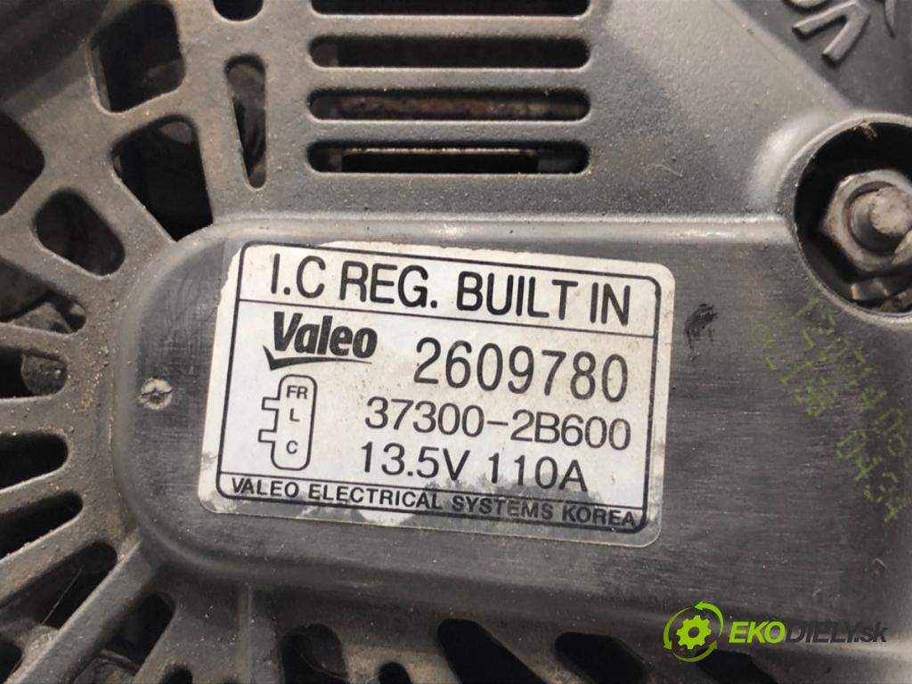 HYUNDAI ix35 SUV 2012 99 kW 1.6 1591 Alternátor 37300-2B600 (Alternátor)