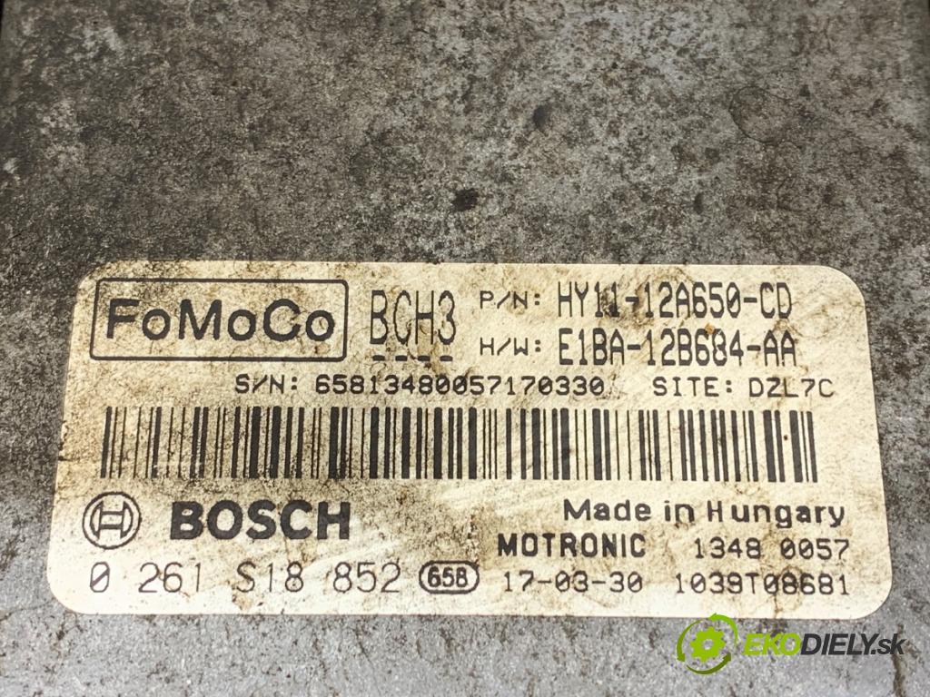 FORD B-MAX nadwozie wielkoprzestrzenne (MPV) 2017 74 kW 1.0 EcoBoost 998 řídící jednotka motora HY11-12A650-CD (Řídicí jednotka)