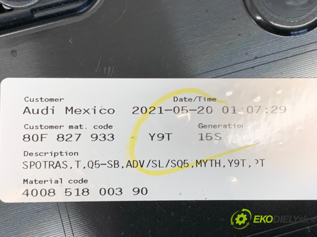 AUDI Q5 FY SUV 2021 195 kW 45 TFSI Mild Hybrid quattro 1984 Spoiler křídlo světlo brzdových světel 80F827933