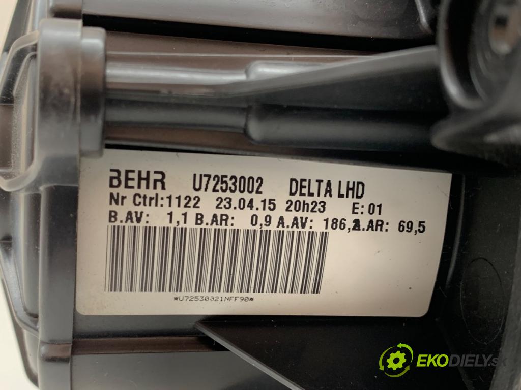OPEL ASTRA J liftback 2015 74 kW 1.4 (68) 1398 ventilátor kúrenia 25020140