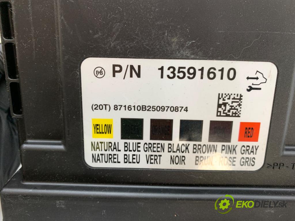 OPEL ASTRA J liftback 2015 74 kW 1.4 (68) 1398 Modul komfortu 13591610 (Modul komfortu)