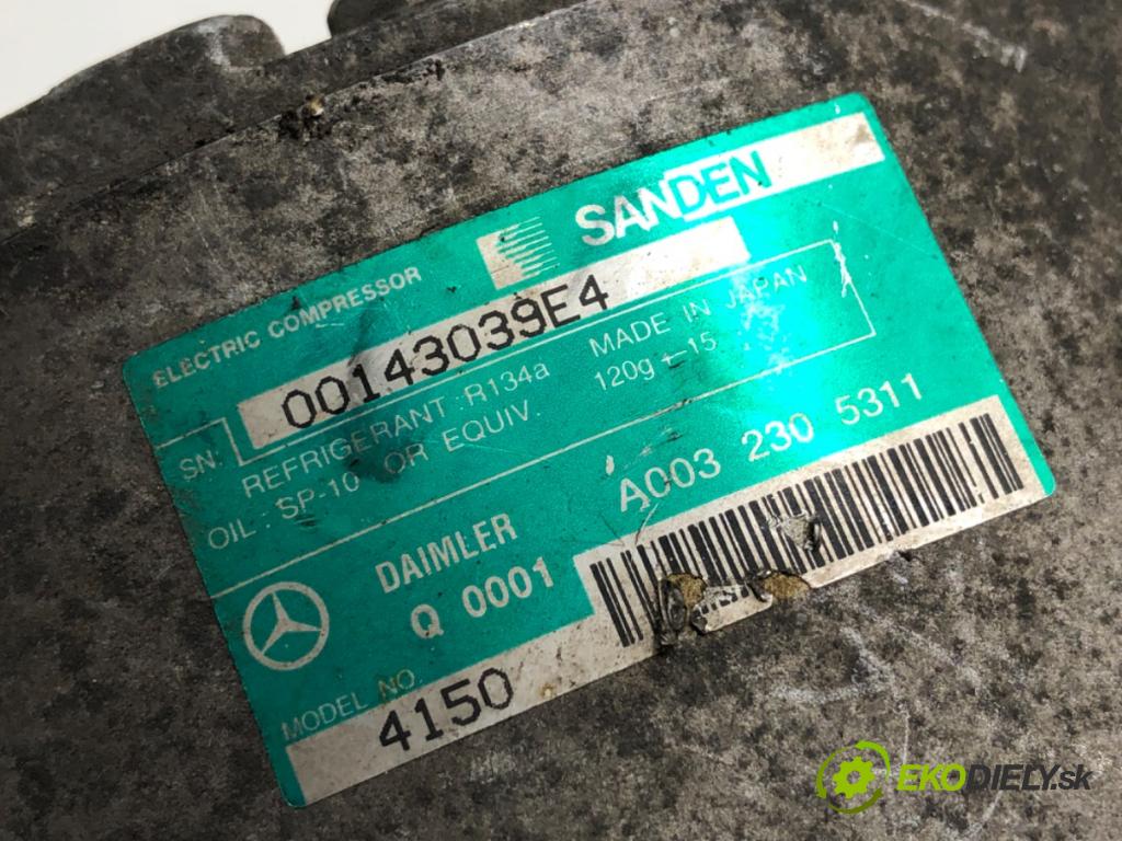 MERCEDES-BENZ W221 sedan 2010 205 kW S 400 Hybrid (221.095, 221.195) 3498 kompresor klimatizace A0032305311 (Kompresor klimatizace)