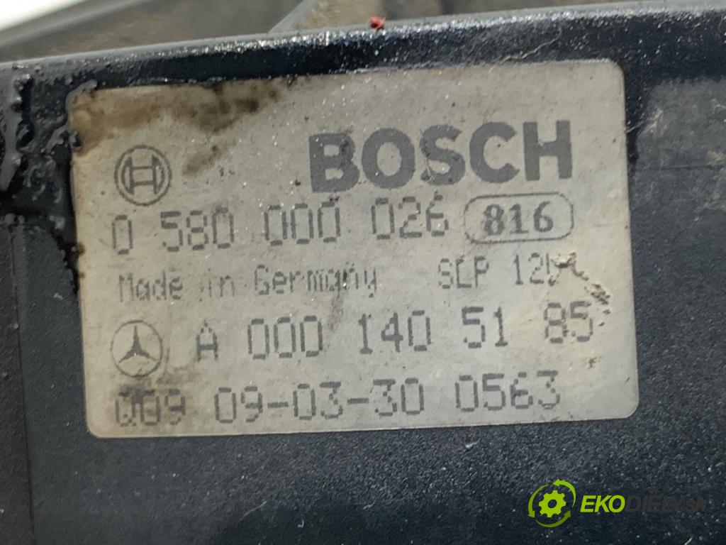 MERCEDES-BENZ W221 sedan 2010 205 kW S 400 Hybrid (221.095, 221.195) 3498 Pumpa vzduchu sekundárneho A0001405185 (Ohrievanie, ventilácia ostatné)