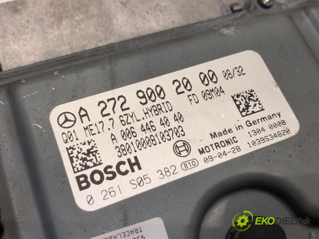 MERCEDES-BENZ W221 sedan 2010 205 kW S 400 Hybrid (221.095, 221.195) 3498 riadiaca jednotka Motor A2729002000 (Riadiaca jednotka)