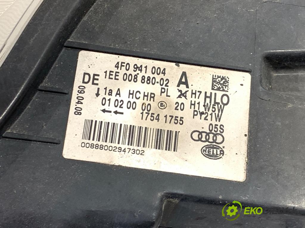AUDI A6 C6 sedan 2008 125 kW 2.0 TFSI 1984 světlomet pravý přední část 4F0941004A