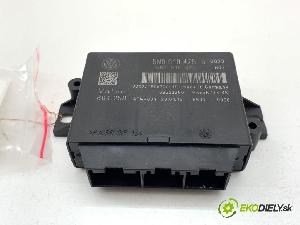VW PASSAT CC B6 coupe 2010 147 kW 2.0 TFSI 1984 Modul PDC 5N0919475B (Riadiaca jednotka ostatné)