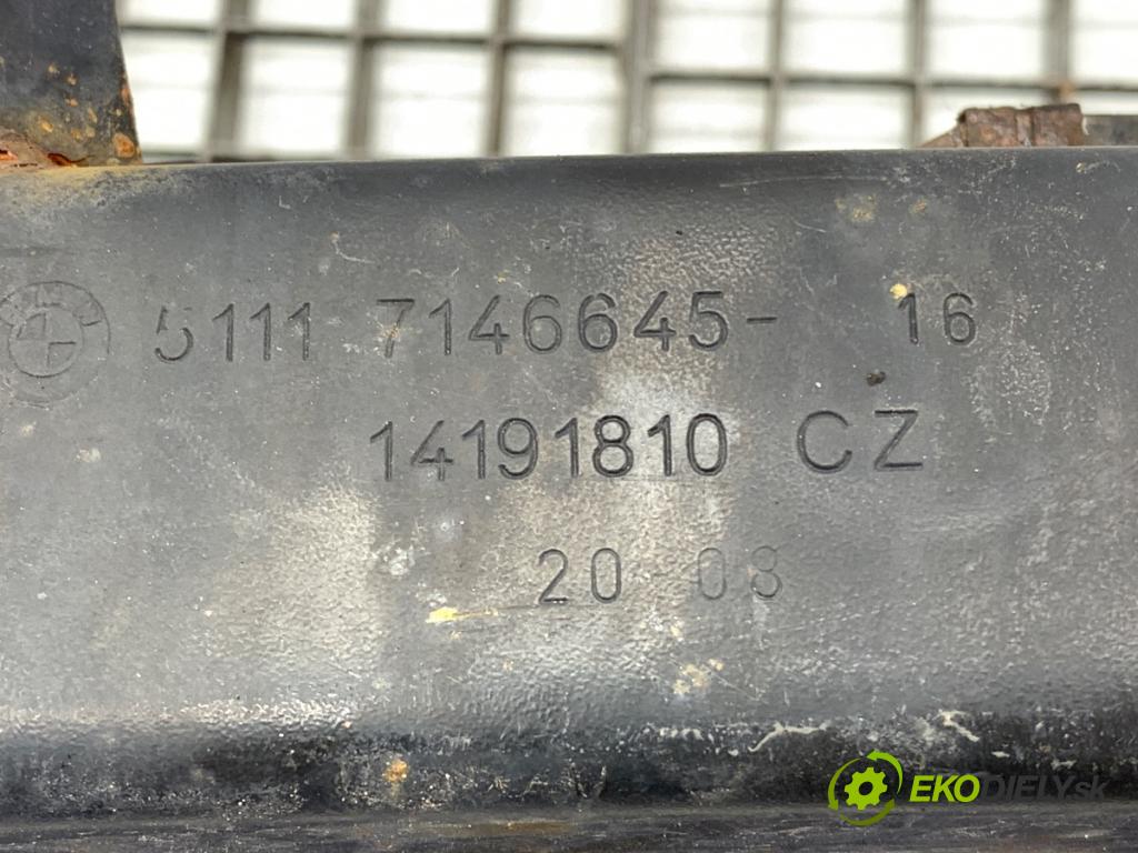 BMW E91 Kombi 2010 180 kW 330 d xDrive 2993 výztuha nárazníka přední část 7146645 (Přední výztuha)