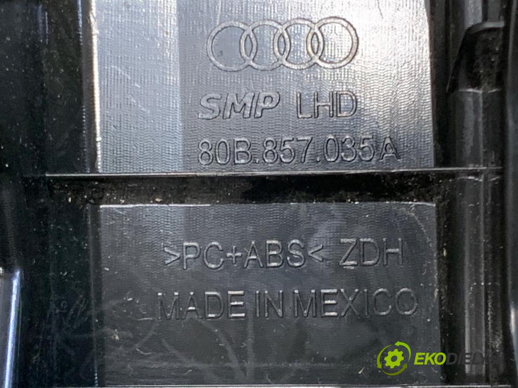 AUDI Q5 FY SUV 2021 195 kW 45 TFSI Mild Hybrid quattro 1984 přihrádka kastlík spolujezdce 80B857035A (Přihrádka (kastlík))