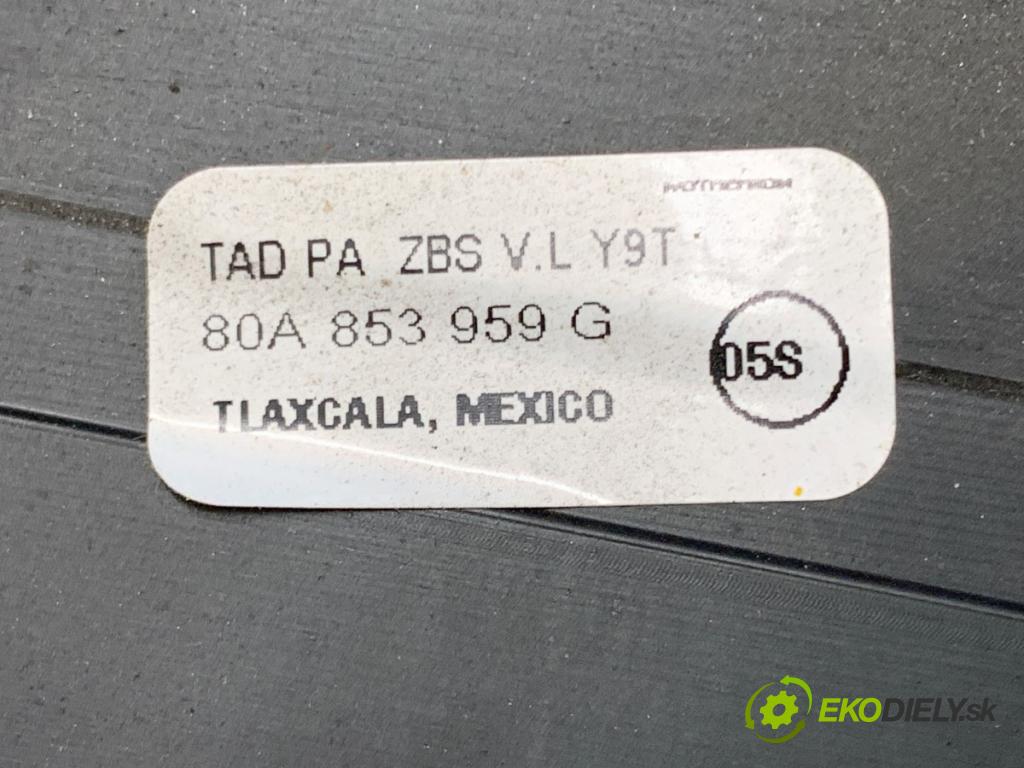 AUDI Q5 FY SUV 2021 195 kW 45 TFSI Mild Hybrid quattro 1984 lišta dveře levý přední část LY9T 80A853959G