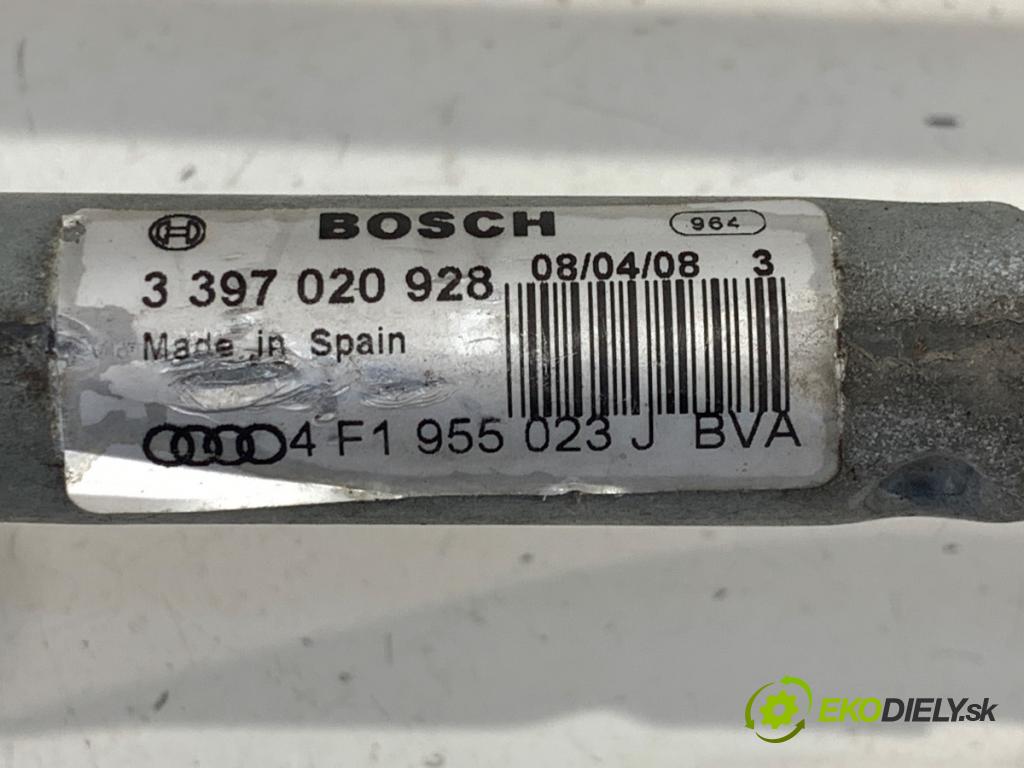 AUDI A6 C6 sedan 2008 125 kW 2.0 TFSI 1984 Mechanizmus stieračov predný 4F1955023J (Motorček stieračov predný)