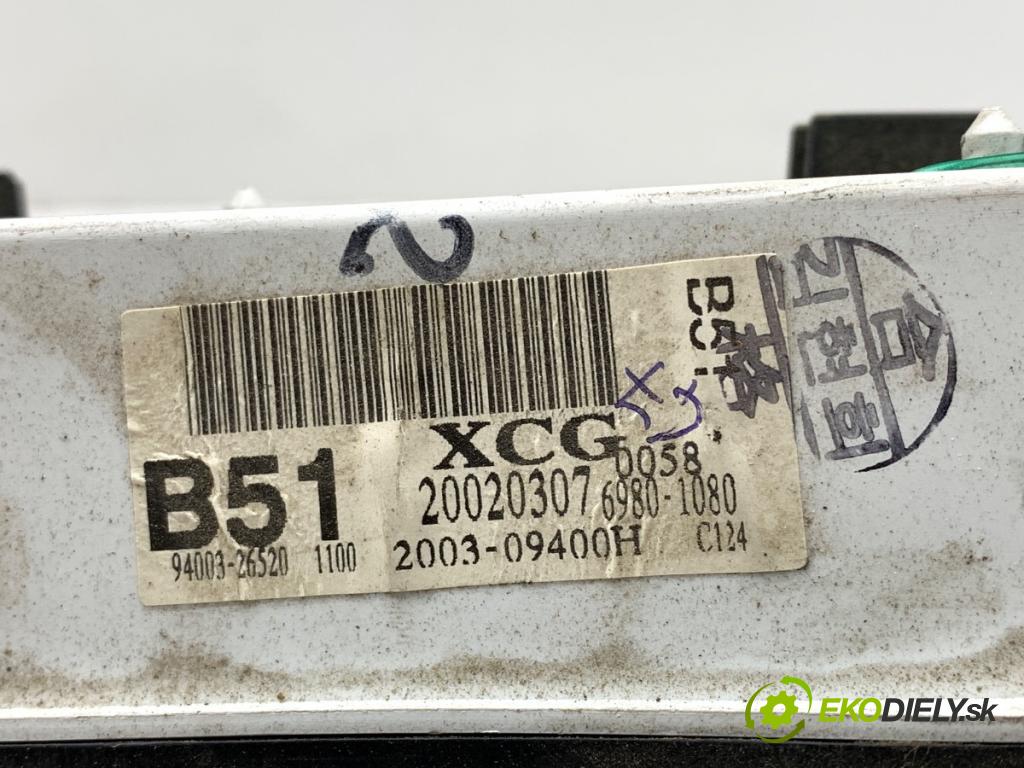 HYUNDAI SANTE FE I SUV 2002 83 kW 2.0 CRDi 4x4 1991 Prístrojovka 94003-26520 (Prístrojová doska)