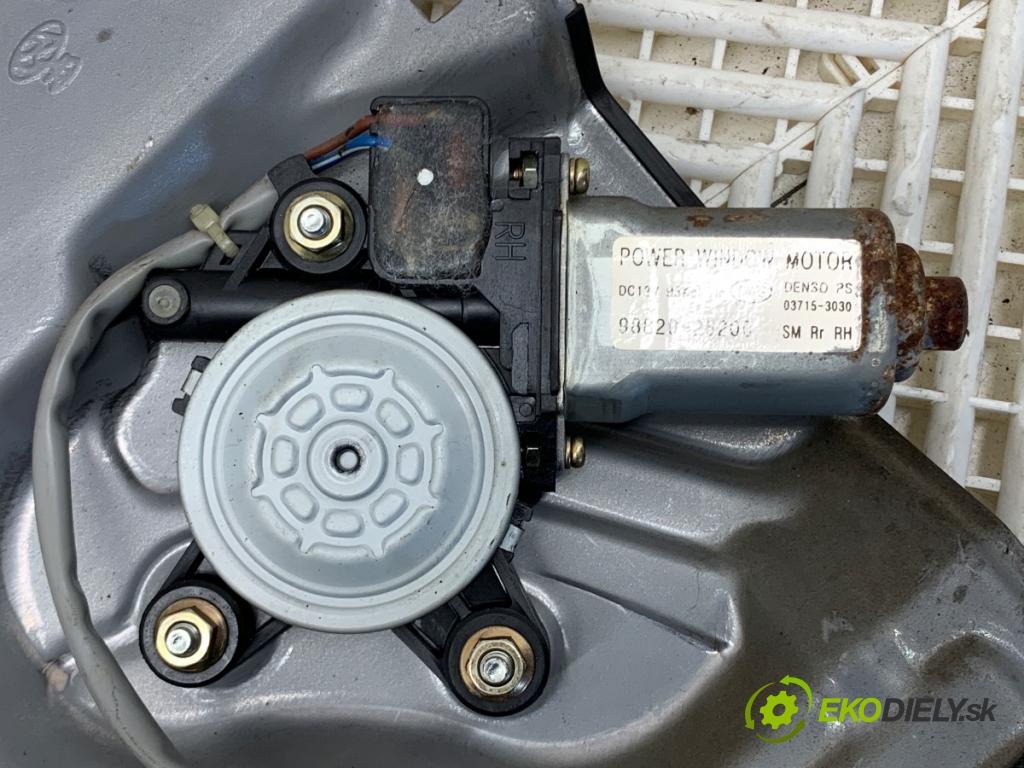 HYUNDAI SANTE FE I SUV 2002 83 kW 2.0 CRDi 4x4 1991 Mechanizmus okna pravy zad 83480-26010