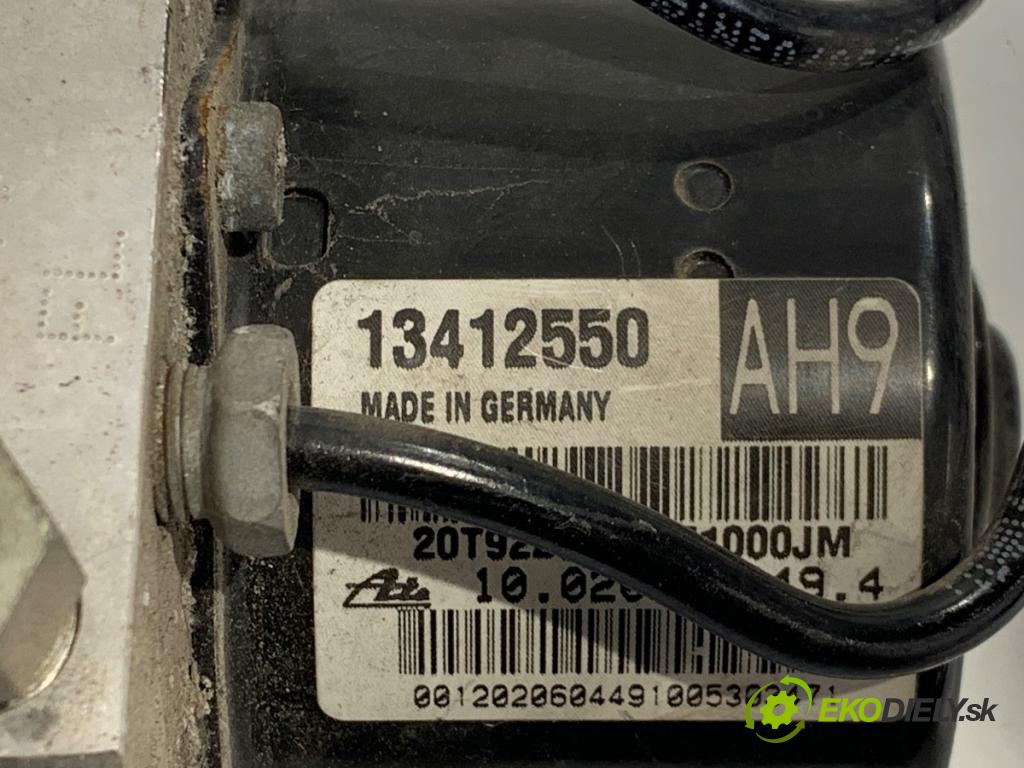 OPEL ASTRA J liftback 2015 74 kW 1.4 (68) 1398 pumpa ABS 13412550 (Pumpa ABS)