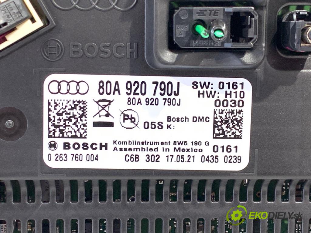 AUDI Q5 FY SUV 2021 195 kW 45 TFSI Mild Hybrid quattro 1984 Prístrojovka 80A920790J (Prístrojová doska)