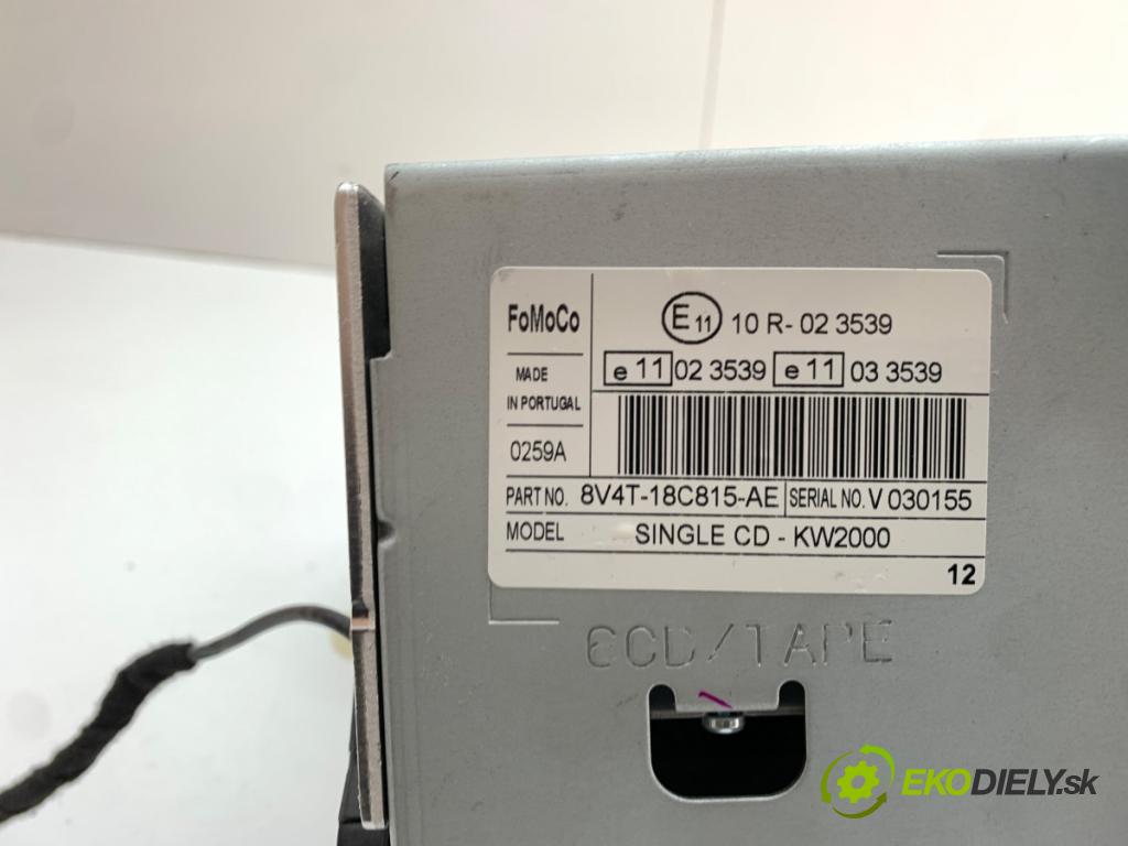 FORD KUGA I SUV 2010 103 kW 2.0 TDCi 1997 RADIO 8V4T-18C815-AE (Audio zařízení)