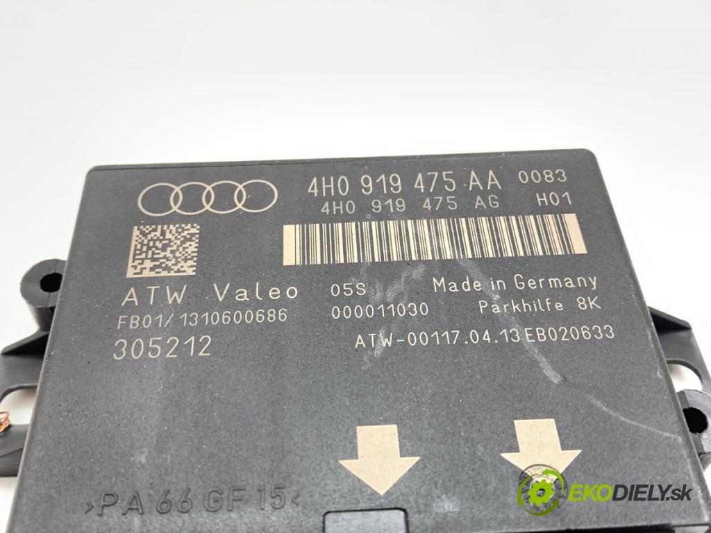 AUDI A6 C7 Kombi 2013 130 kW 2.0 TDI 1968 Modul PDC 4H0919475AA (Riadiaca jednotka ostatné)