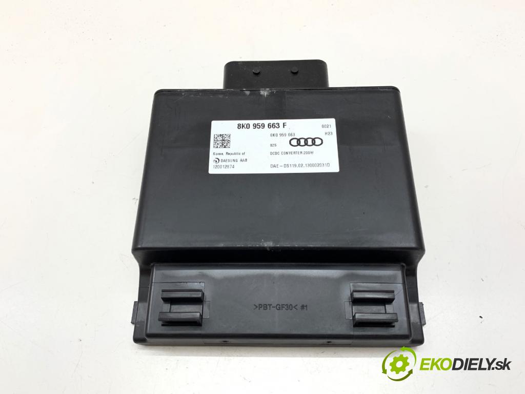 AUDI A6 C7 Kombi 2013 130 kW 2.0 TDI 1968 Modul brzdy ručnej brzdy 8K0959663F