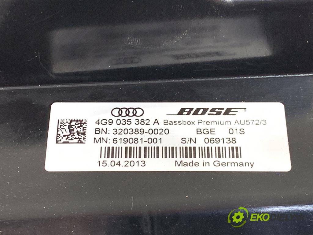 AUDI A6 C7 Kombi 2013 130 kW 2.0 TDI 1968 subwoofer 4G9035382A (Audio zariadenie)