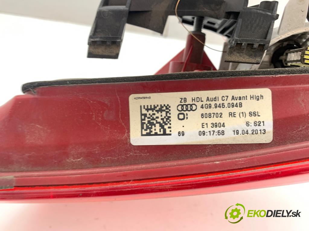 AUDI A6 C7 Kombi 2013 130 kW 2.0 TDI 1968 světlo pravý zadní část vnitřní 4G9945094B