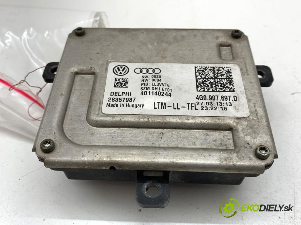 AUDI A6 C7 Kombi 2013 130 kW 2.0 TDI 1968 Menič XENON 4G0907697D (Riadiaca jednotka xenónu)