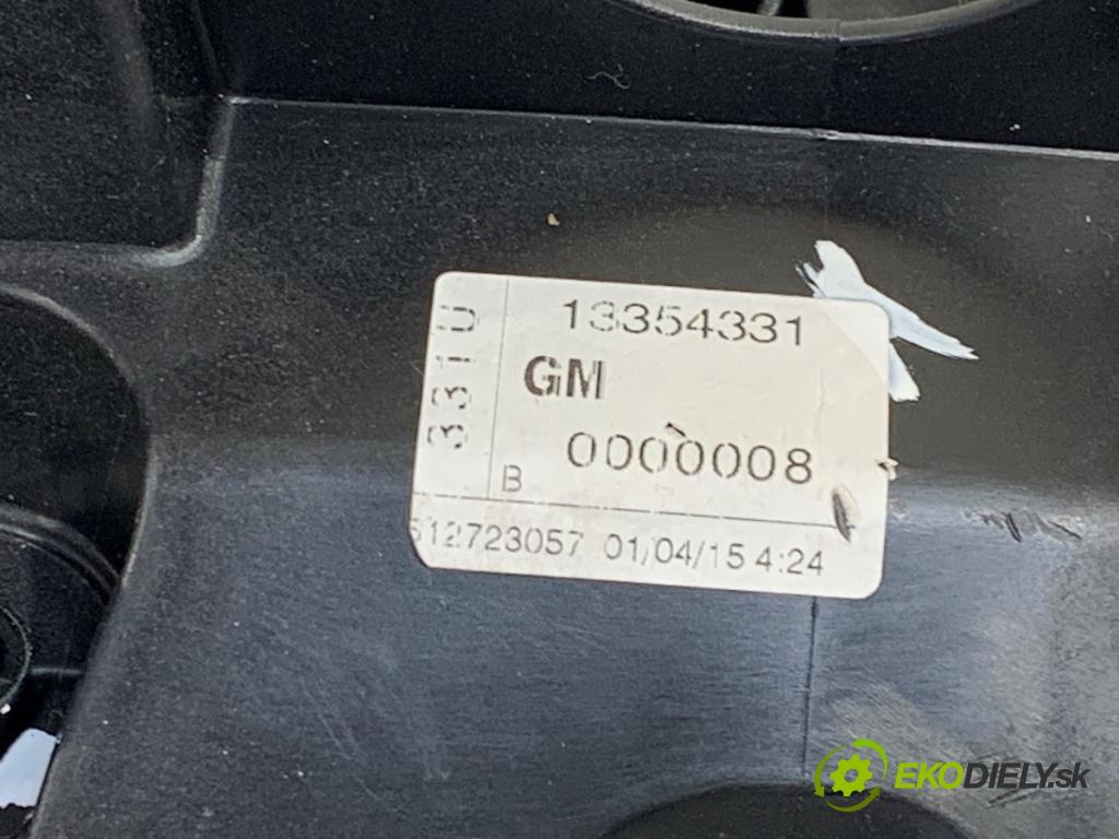 OPEL ASTRA J liftback 2015 74 kW 1.4 (68) 1398 PEDÁL: manuálne 13354331 (Potenciometer plynového pedálu)