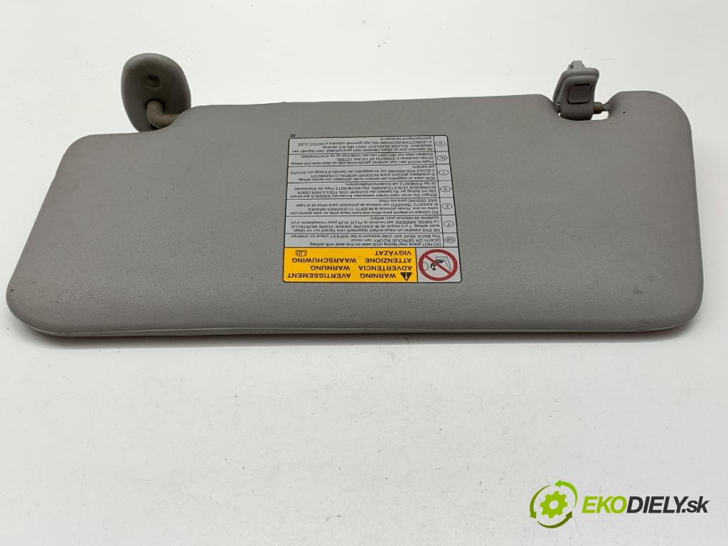 SUZUKI GRAND VITARA II samochód terenowy zamknięty 2008 95 kW 1.9 DDiS Napęd na wszystkie koła (JT419, TD44, JB419WD,... 1870 clona sluneční pravý