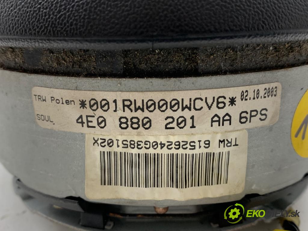 AUDI A8 D3 sedan 2002 246 kW 4.2 quattro 4172 AirBag volantu 4E0880201AA (Airbag)