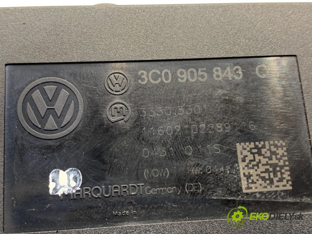 VW PASSAT CC B6 coupe 2010 147 kW 2.0 TFSI 1984 spínačka 3C0905843 (Spínací skříňka)