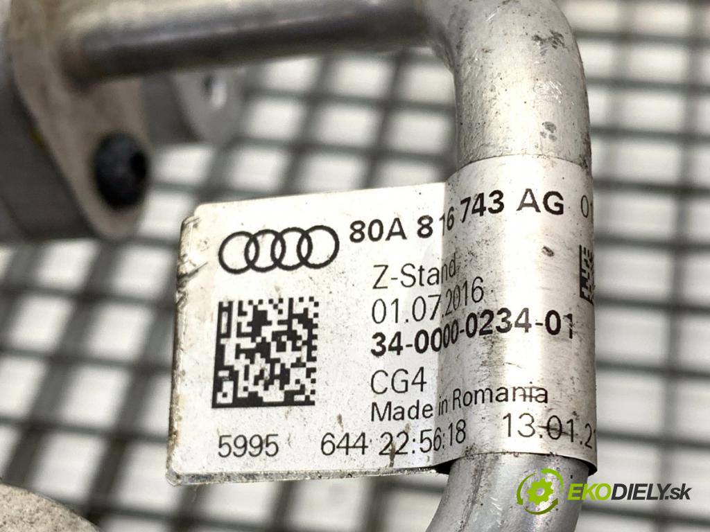 AUDI Q5 FY SUV 2021 195 kW 45 TFSI Mild Hybrid quattro 1984 rúrka klimatizácie 80A816743BT (Rúrka klimatizácie)