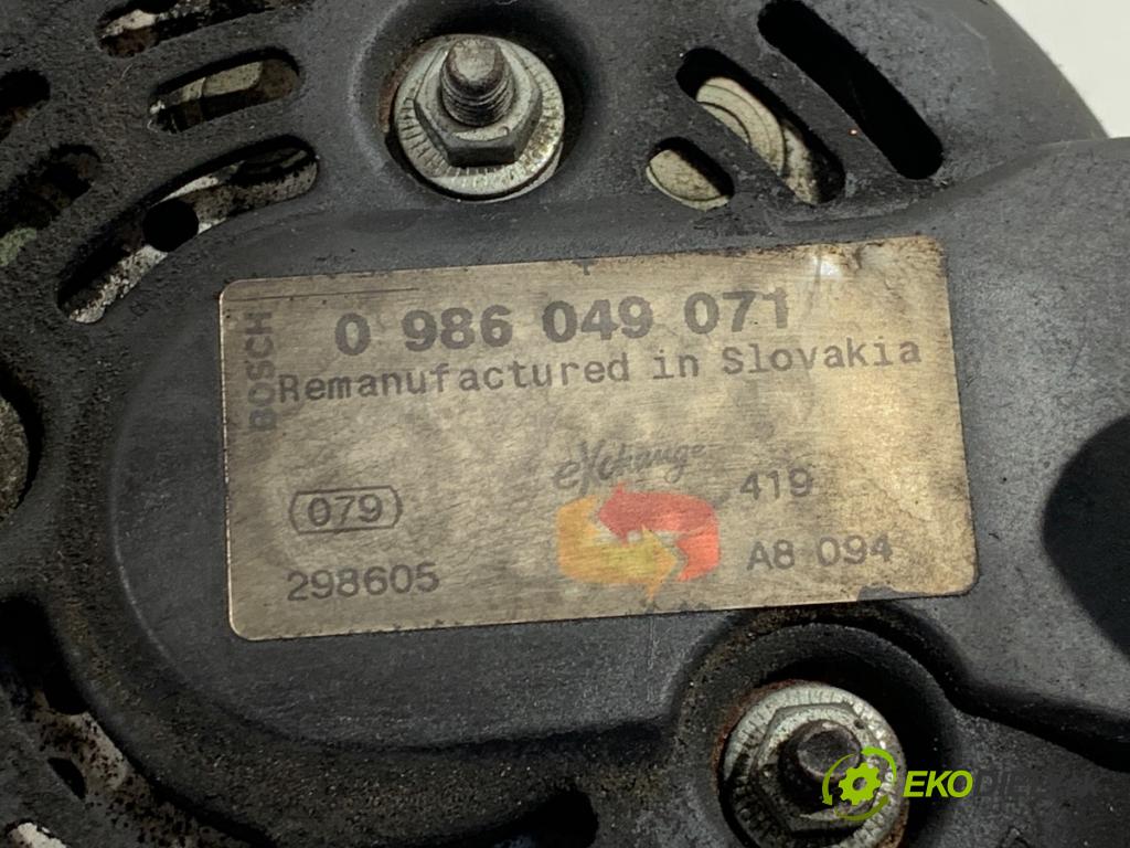 FORD KUGA I SUV 2010 103 kW 2.0 TDCi 1997 Alternátor 0986049071 (Alternátor)