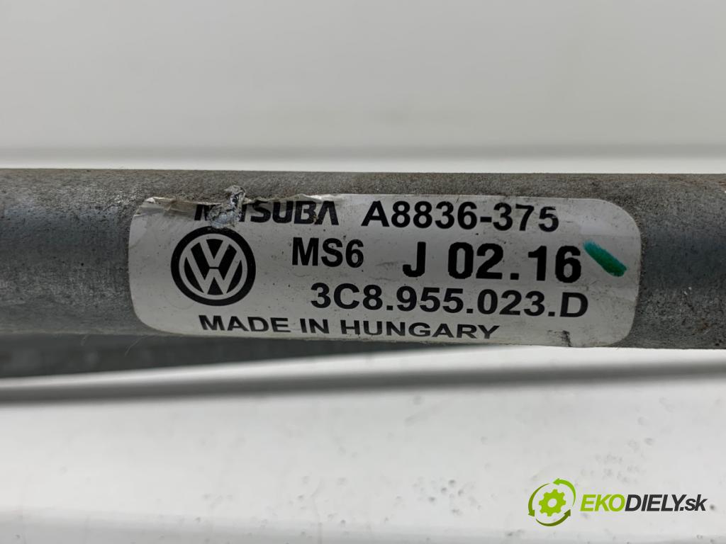 VW PASSAT CC B6 coupe 2010 147 kW 2.0 TFSI 1984 mechanismus stěračů přední část 3C8955023D (Motorek stěračů přední)