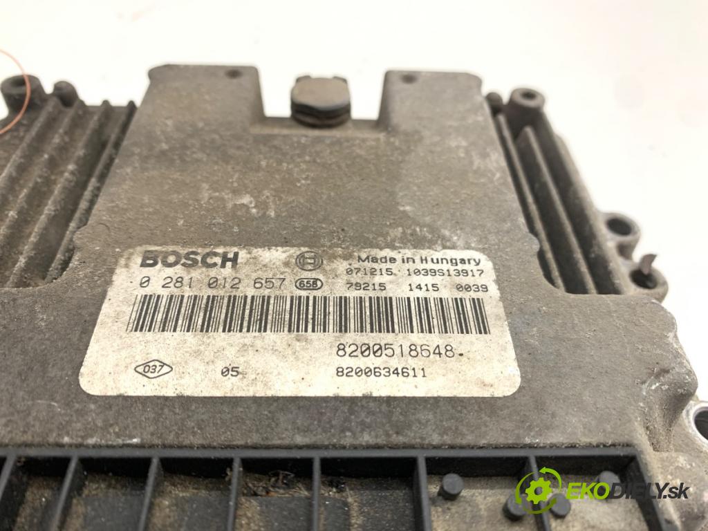 SUZUKI GRAND VITARA II samochód terenowy zamknięty 2008 95 kW 1.9 DDiS Napęd na wszystkie koła (JT419, TD44, JB419WD,... 1870 riadiaca jednotka Motor 0281012657 (Riadiaca jednotka)