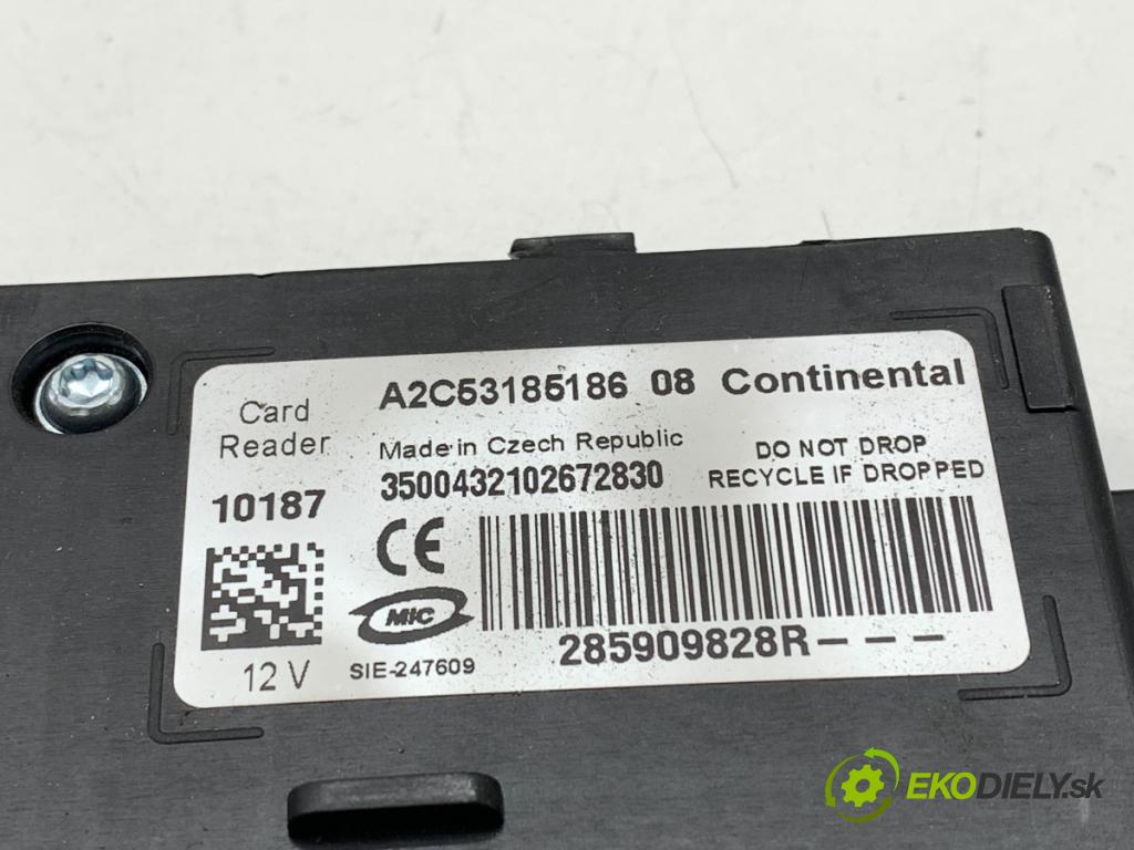 RENAULT GRAND SCENIC III nadwozie wielkoprzestrzenne (MPV) 2010 103 kW 2.0 16V (JZ0G) 1997 spínačka KARTA: 285909828R