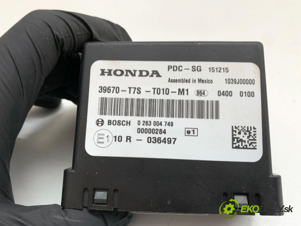 HONDA HR-V SUV 2016 96 kW 1.5 (RU1) 1498 modul PDC 39670-T7S-T010-M1 0263004749 (Řídící jednotka ostatní)